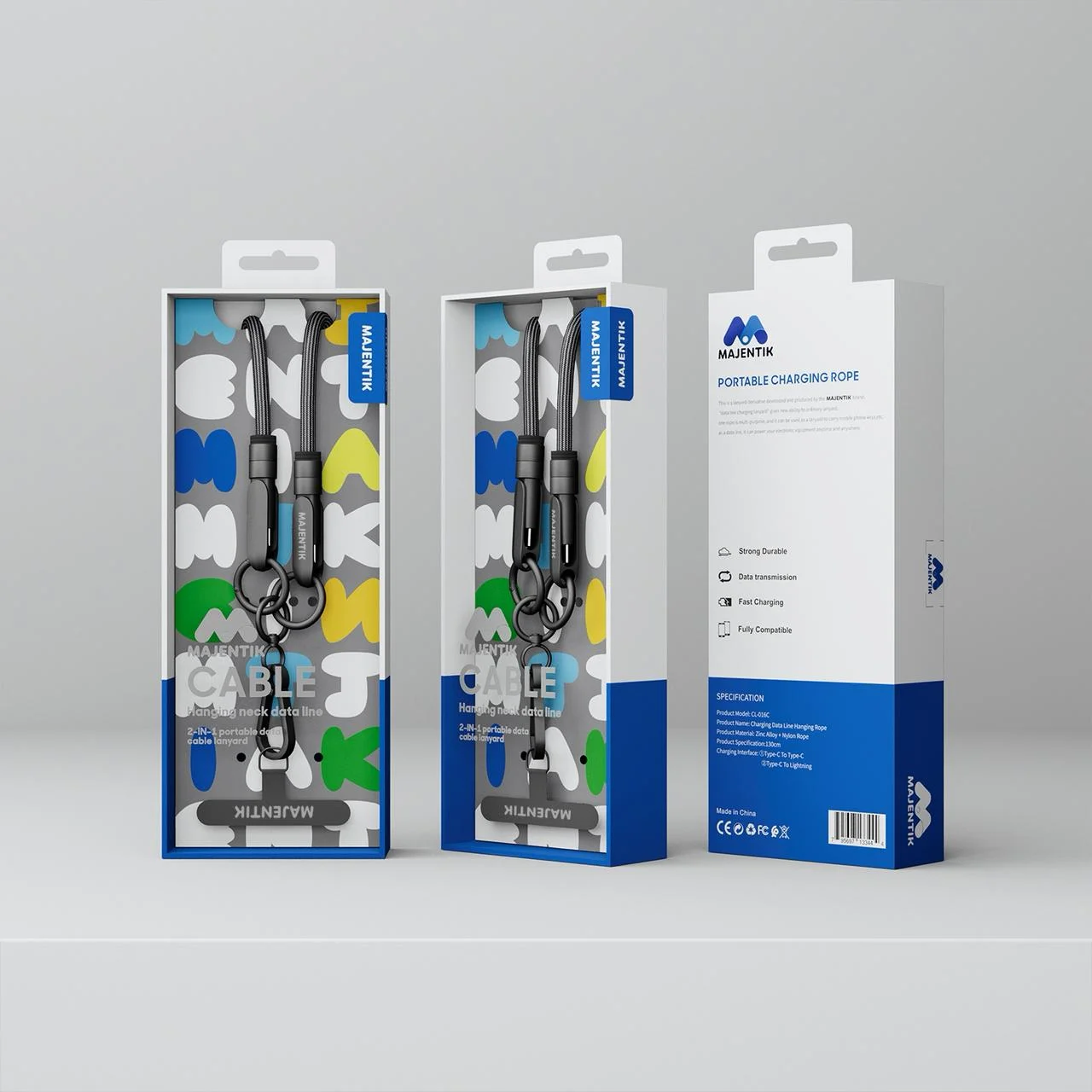 كابل CL-016 من النوع C إلى Lightning