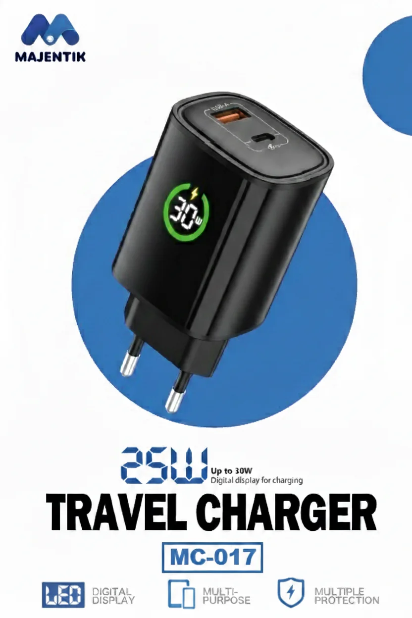 شاحن سفر 25 واط MC-017