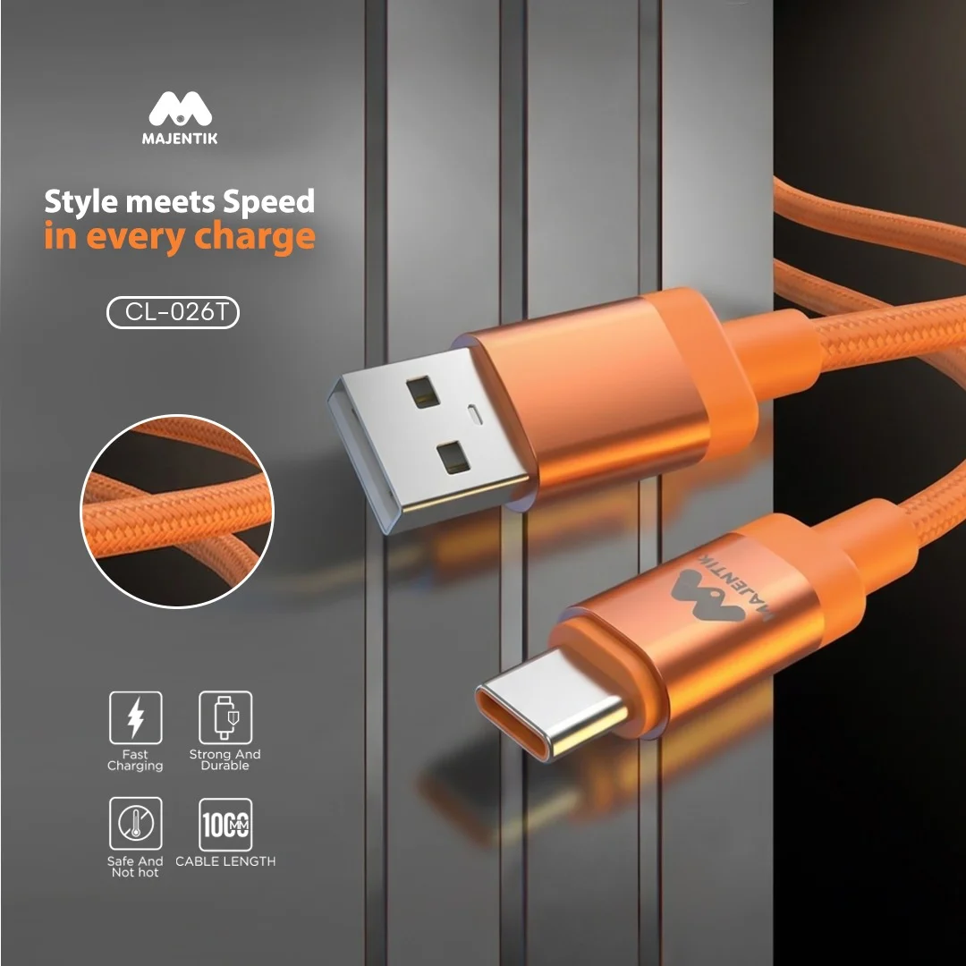 كابل CL-026 T (من USB إلى Type-C)