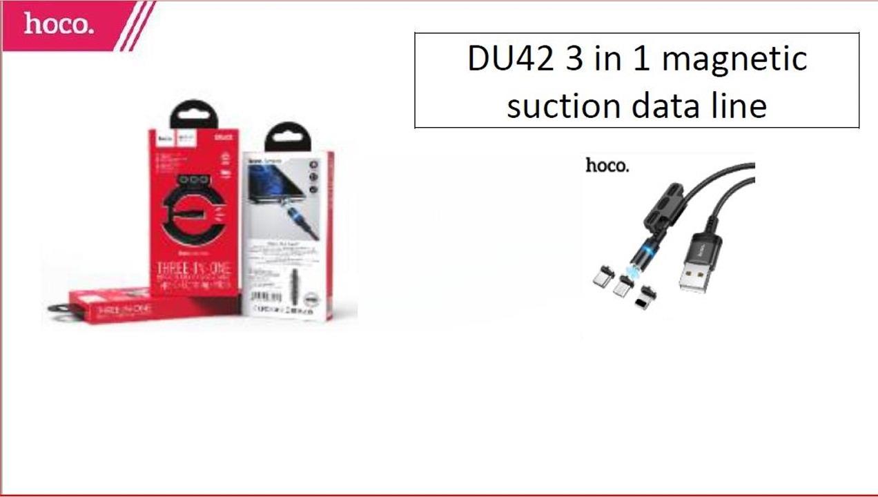 كابل بيانات مغناطيسي DU42 3 في 1