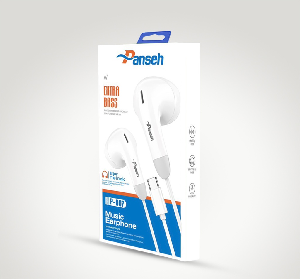 سماعة رأس لاسلكية من ماركة بانسيه P-007 من النوع C