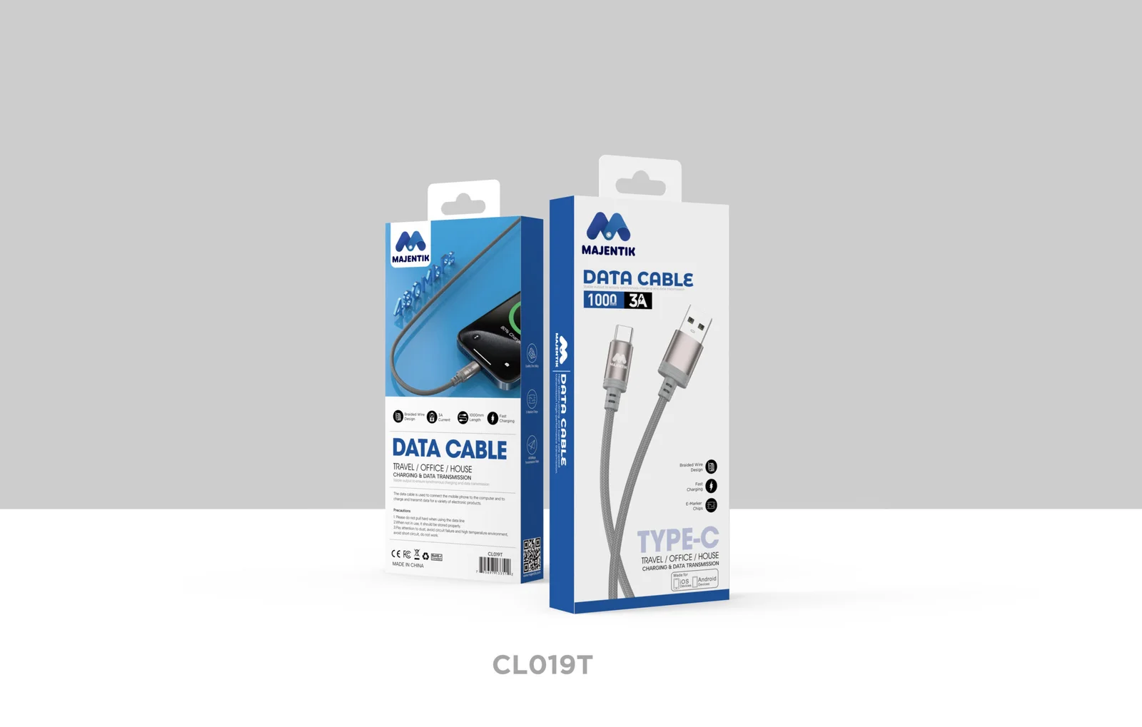 كابل CL-019 USB إلى Type-C