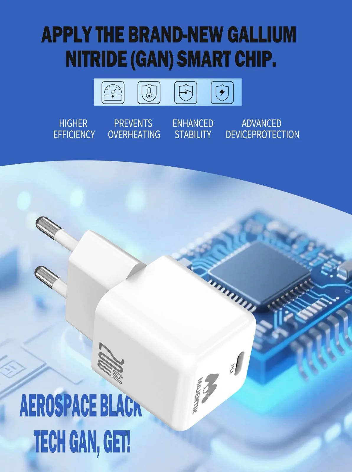 شاحن رأس MC-012 بقوة 20 واط