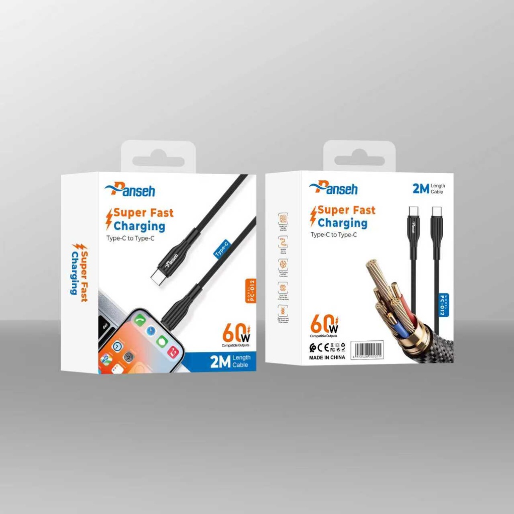 كابل بانسيه PC012 تايب سي تايب سي